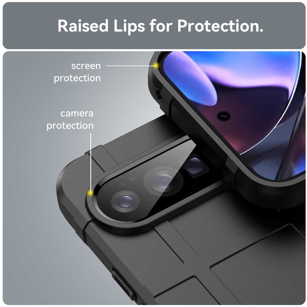  Google Pixel 10 Pro XL Skal Robust Svart - Teknikhallen.se