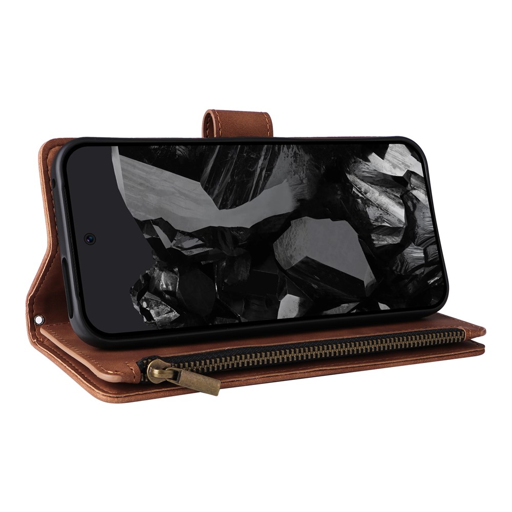  Google Pixel 10 Pro XL/ 9 Pro XL Fodral Multifunktionellt Brun - Teknikhallen.se