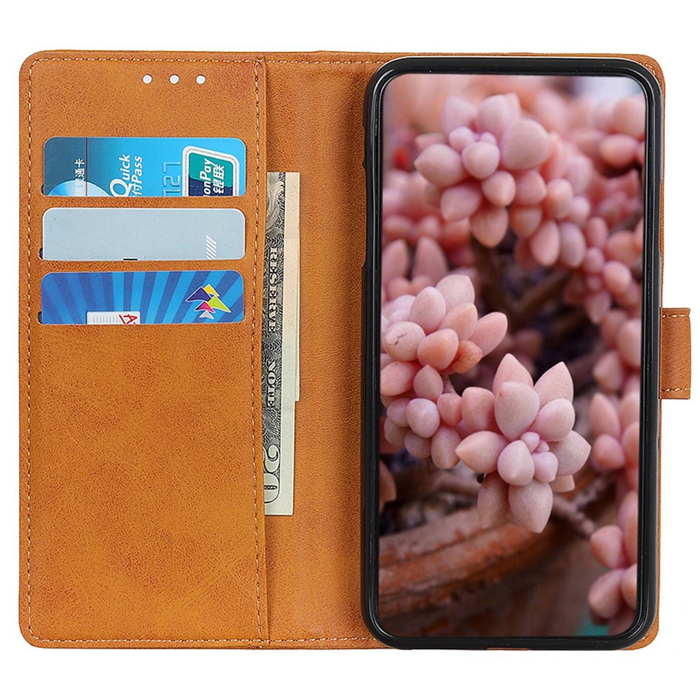  Google Pixel 10 Pro XL/ 9 Pro XL Fodral Läder Brun - Teknikhallen.se