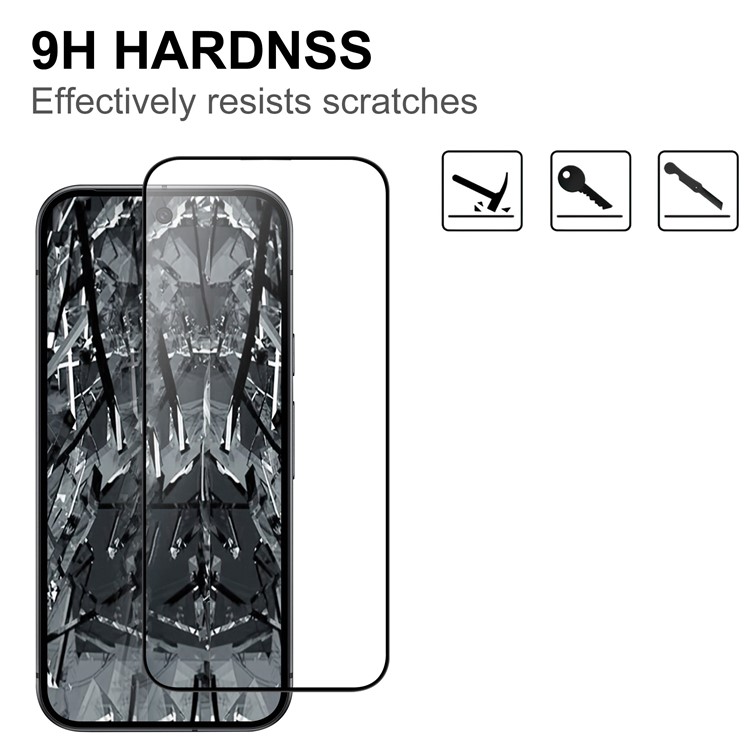  Google Pixel 10 Pro XL Skärmskydd Heltäckande Härdat Glas - Teknikhallen.se
