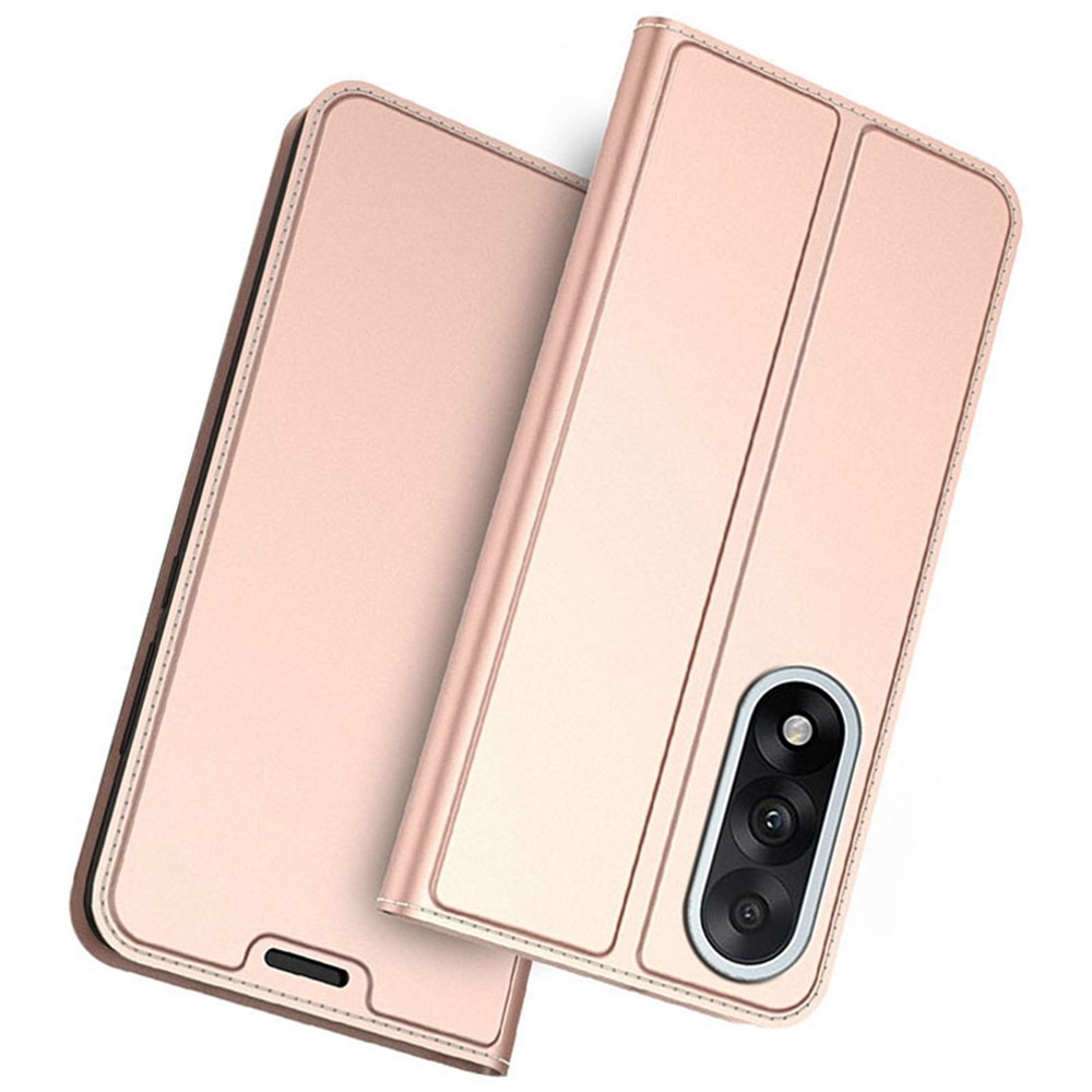  OnePlus Nord 5 5G Fodral Flip Läder Roséguld - Teknikhallen.se