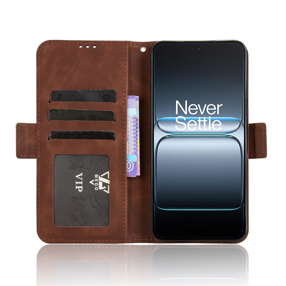  OnePlus Nord 5 5G Fodral Med Avtagbart Kortfodral Brun - Teknikhallen.se