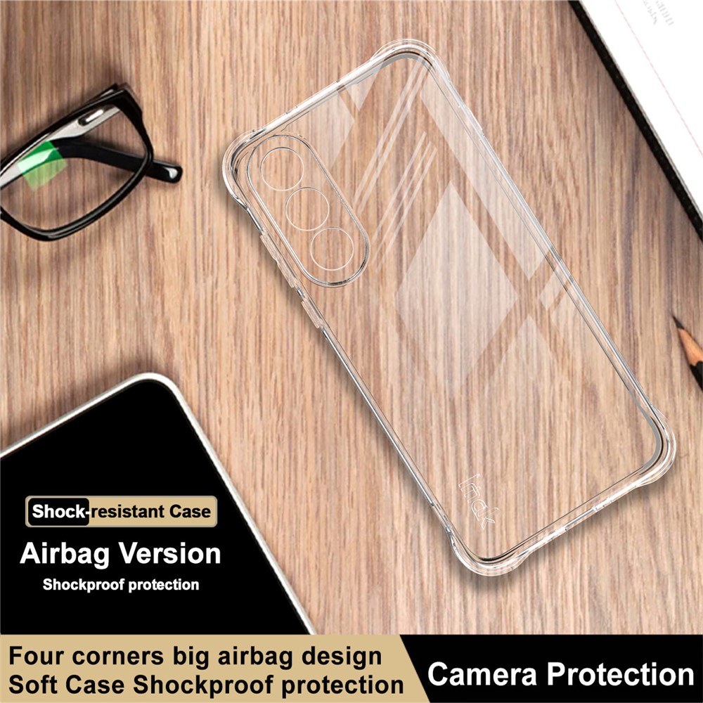 IMAK IMAK OnePlus Nord 5 5G Skal Airbag Shockproof TPU Transparent - Teknikhallen.se