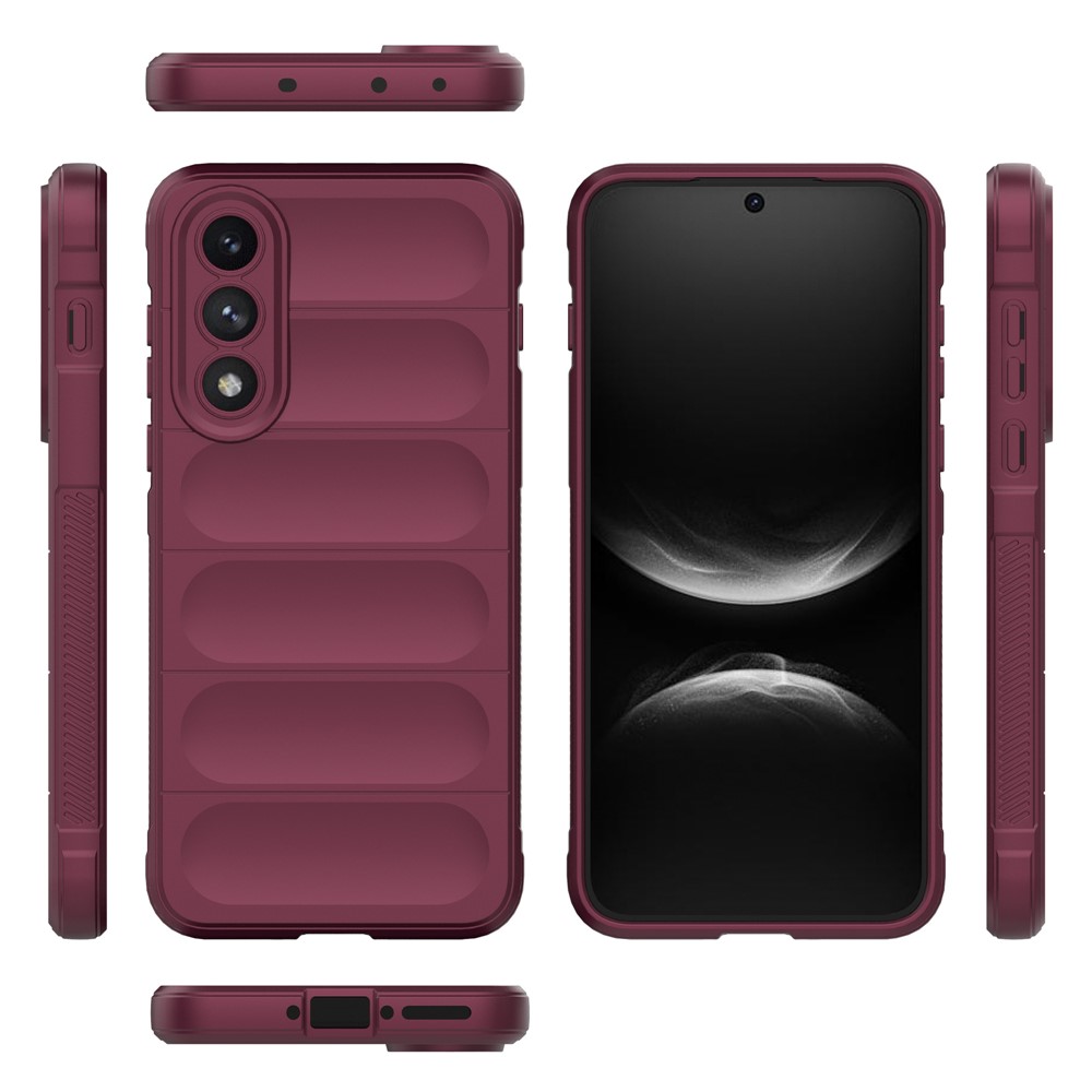  OnePlus Nord 5 5G Skal Magic Shield Vinröd - Teknikhallen.se