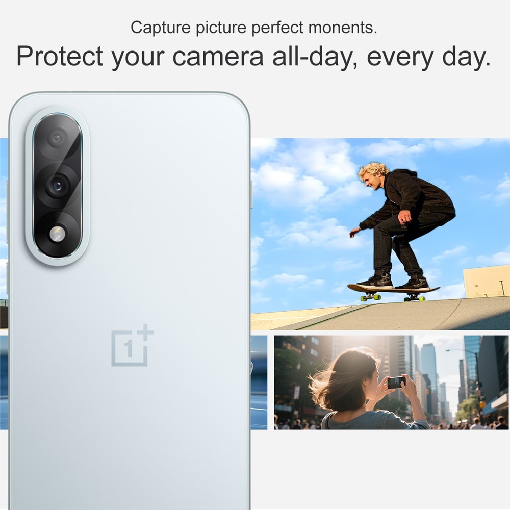 IMAK IMAK OnePlus Nord 5 5G Linsskydd Härdat Glas Transparent - Teknikhallen.se
