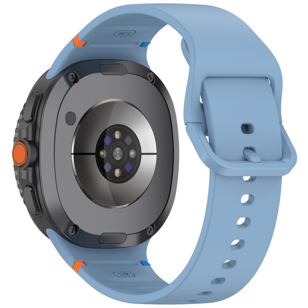  Galaxy Watch 8 46/44/40 mm Klockarmband Silkon Blå - Teknikhallen.se