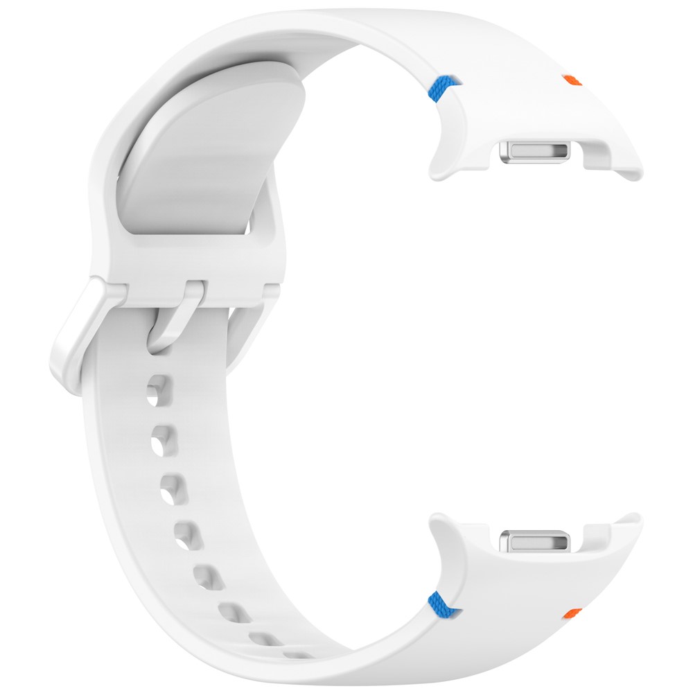  Galaxy Watch 8 46/44/40 mm Klockarmband Silkon Vit - Teknikhallen.se