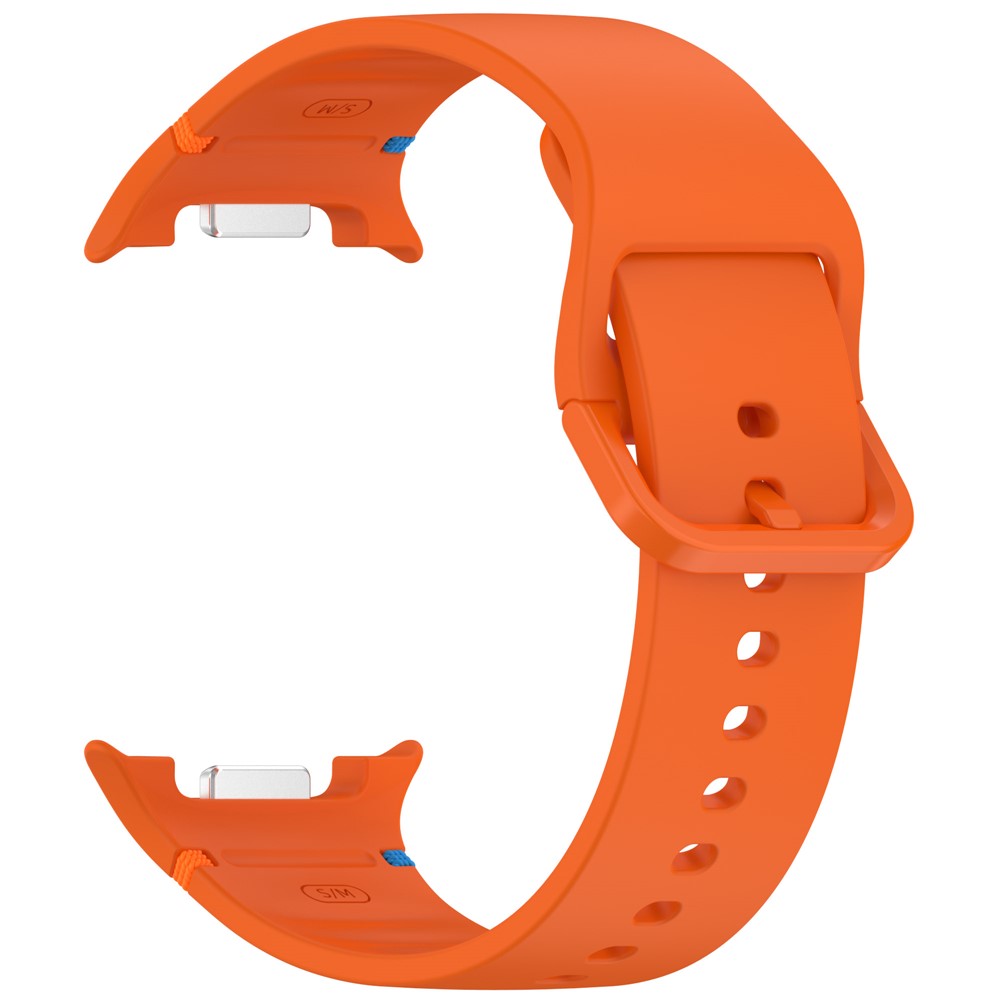  Galaxy Watch 8 46/44/40 mm Klockarmband Silkon Orange - Teknikhallen.se