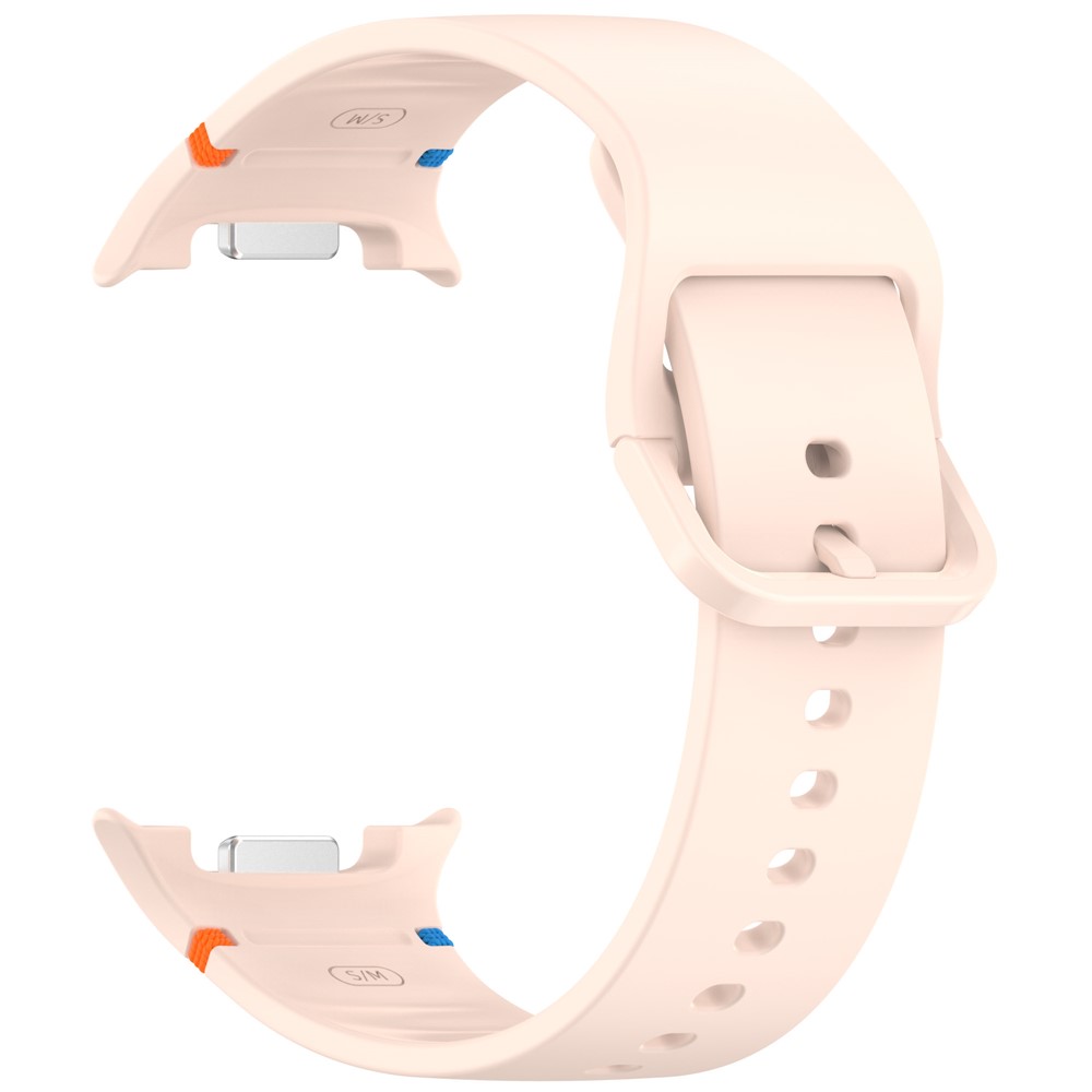 Galaxy Watch 8 46/44/40 mm Klockarmband Silkon Rosa - Teknikhallen.se
