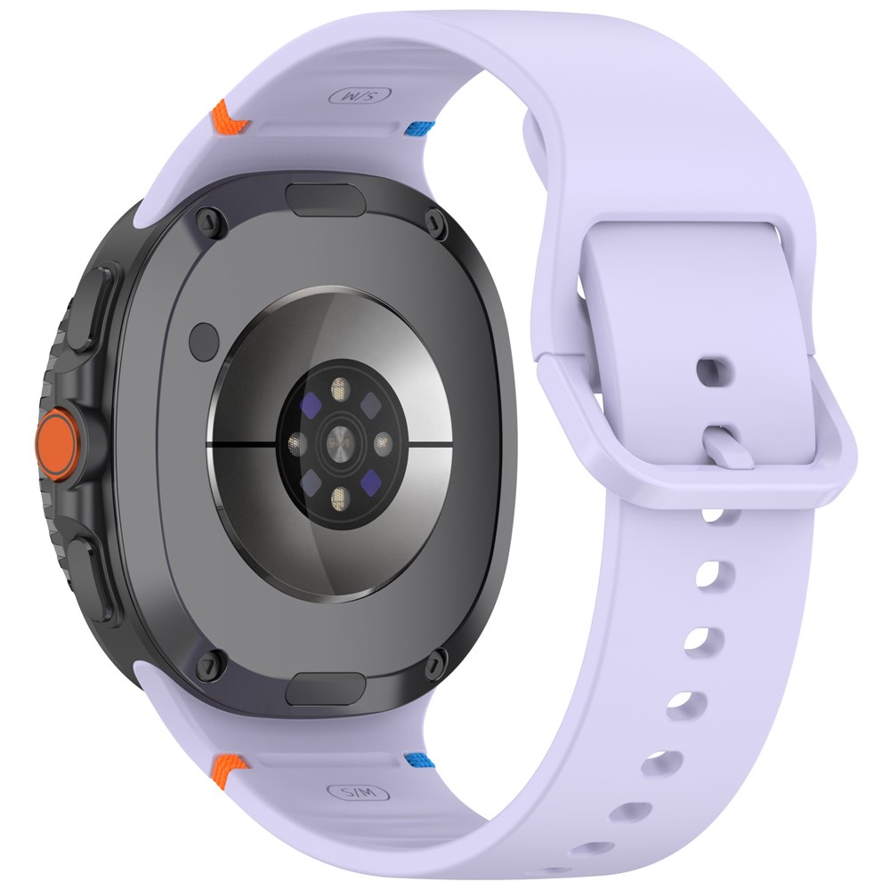  Galaxy Watch 8 46/44/40 mm Klockarmband Silkon Lila - Teknikhallen.se