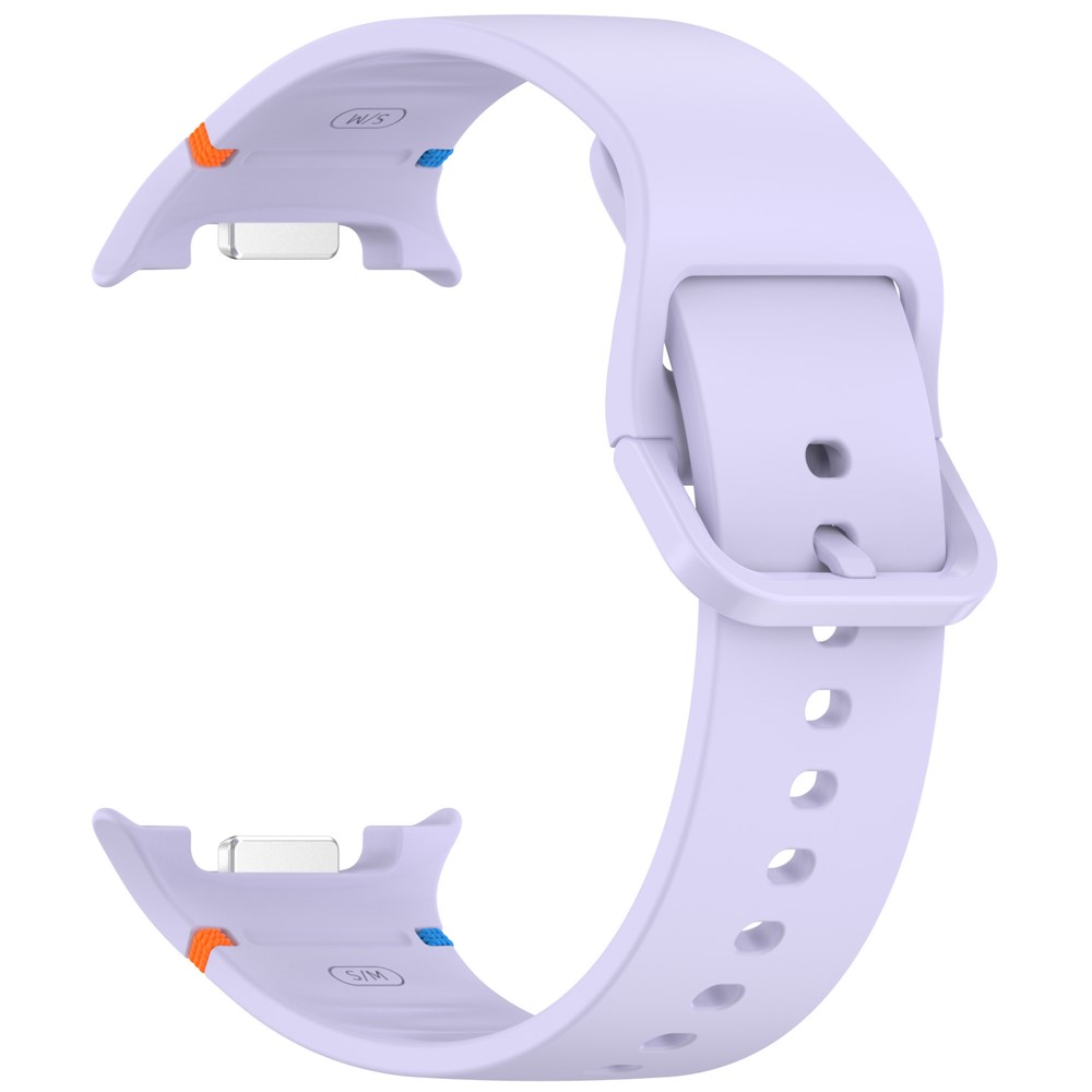  Galaxy Watch 8 46/44/40 mm Klockarmband Silkon Lila - Teknikhallen.se