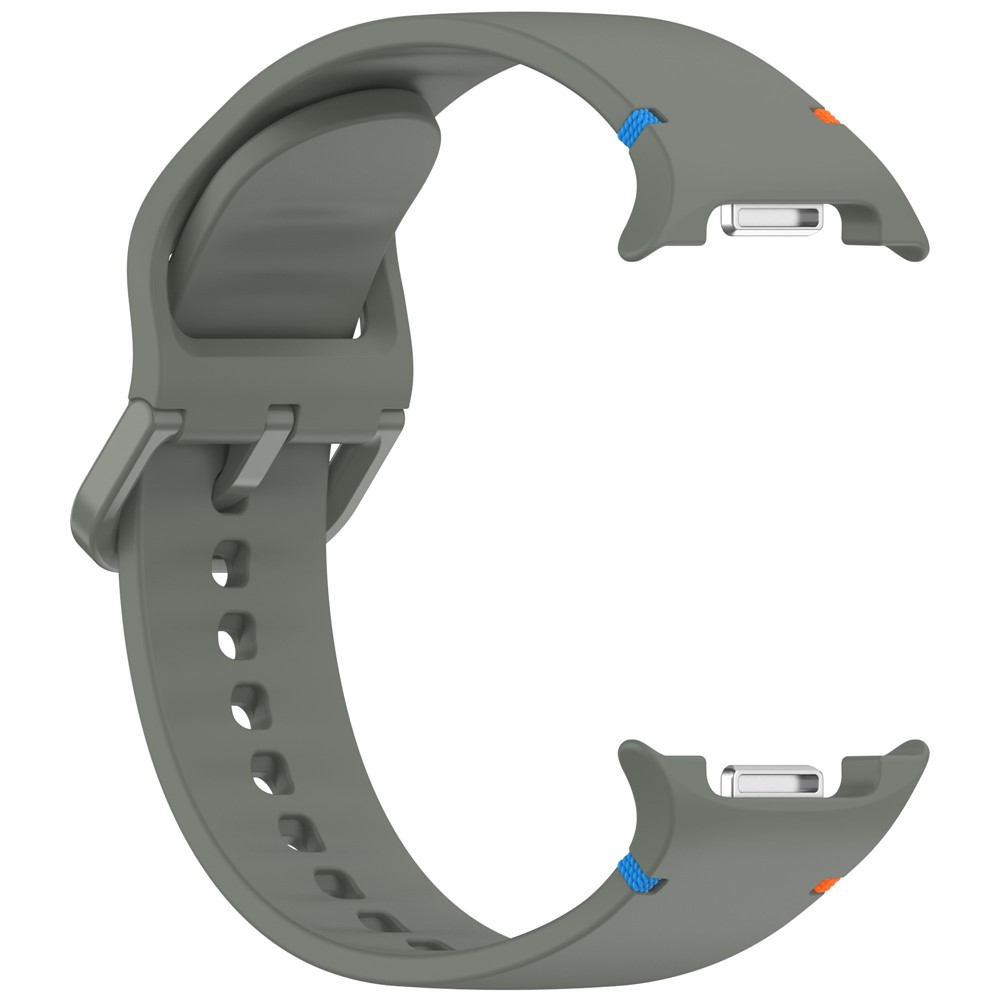  Galaxy Watch 8 46/44/40 mm Klockarmband Silkon Militär Grön - Teknikhallen.se
