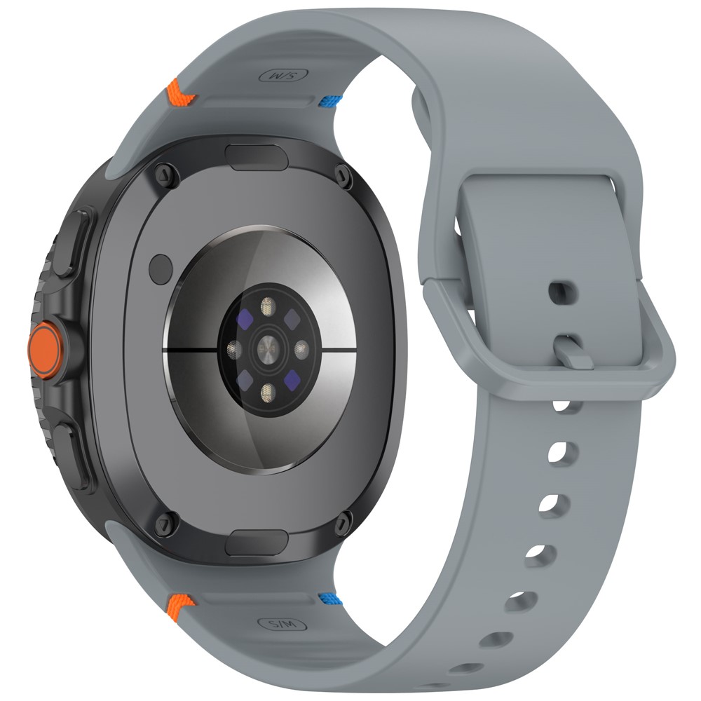  Galaxy Watch 8 46/44/40 mm Klockarmband Silkon Grå - Teknikhallen.se