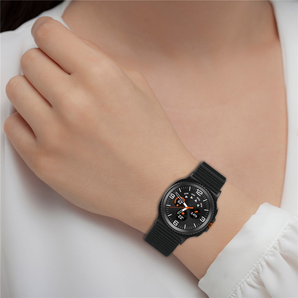  Galaxy Watch 8 46/44/40 mm Armband Nylon Loop Rainbow - Teknikhallen.se