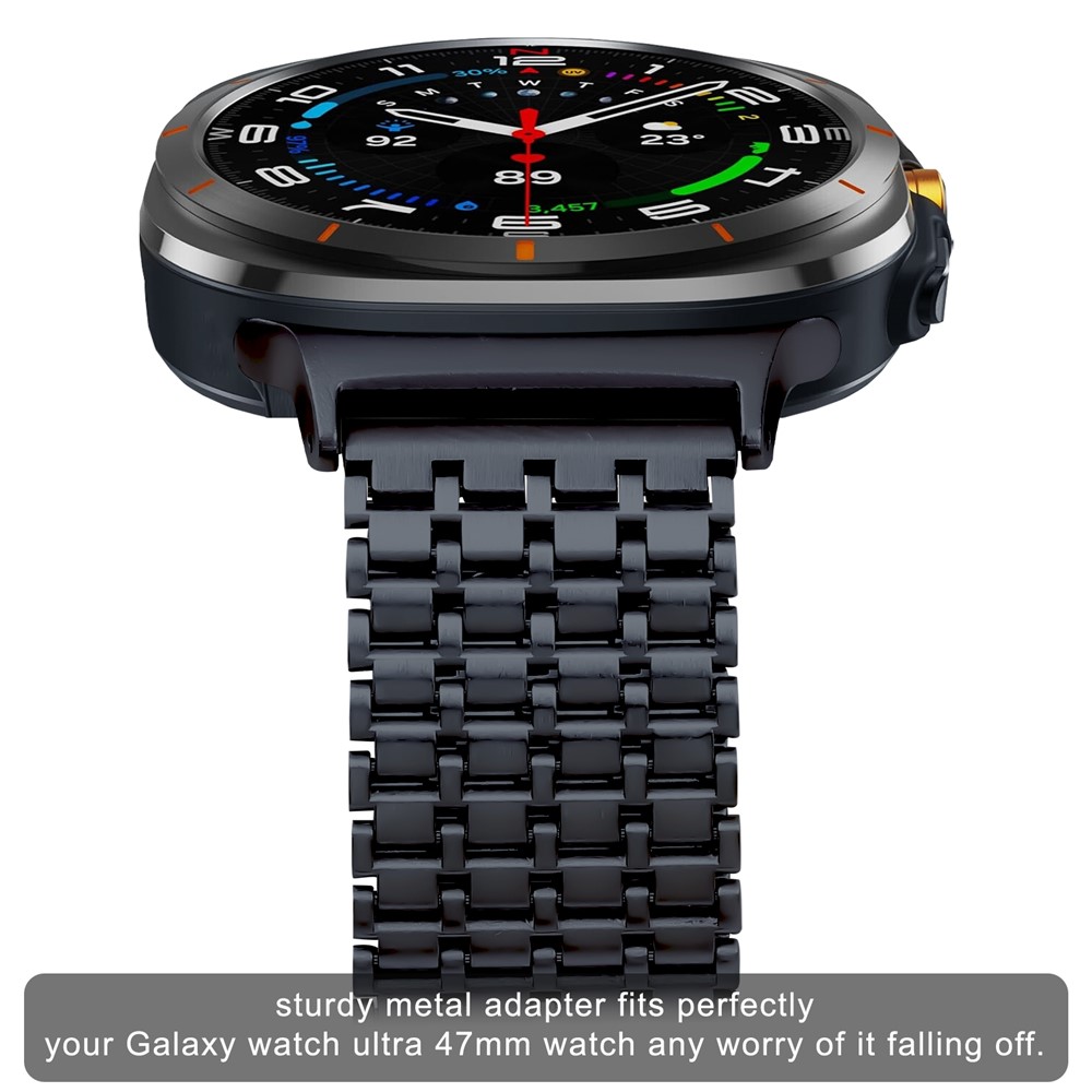  Galaxy Watch 8 46/44/40 mm Armband Magnetisk Loop Grå - Teknikhallen.se