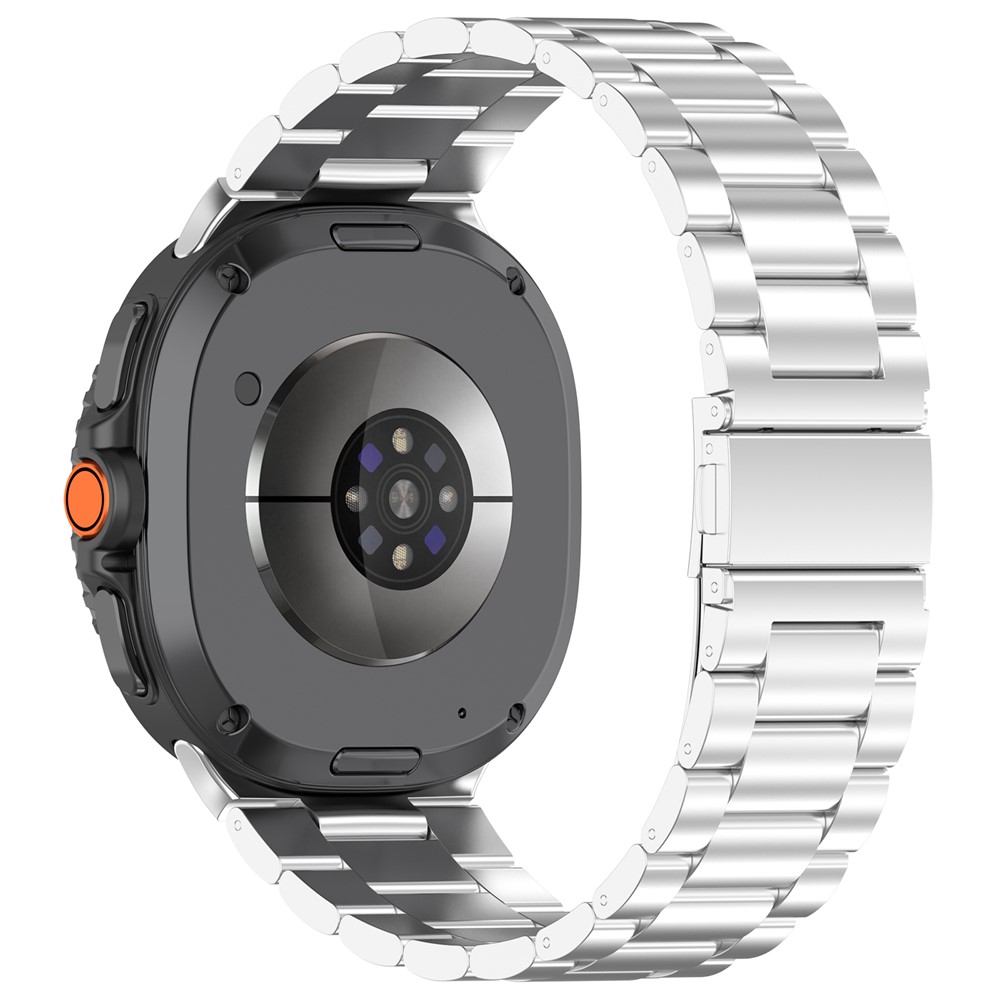  Galaxy Watch 8 46/44/40 mm Armband Rostfritt Stål Silver - Teknikhallen.se