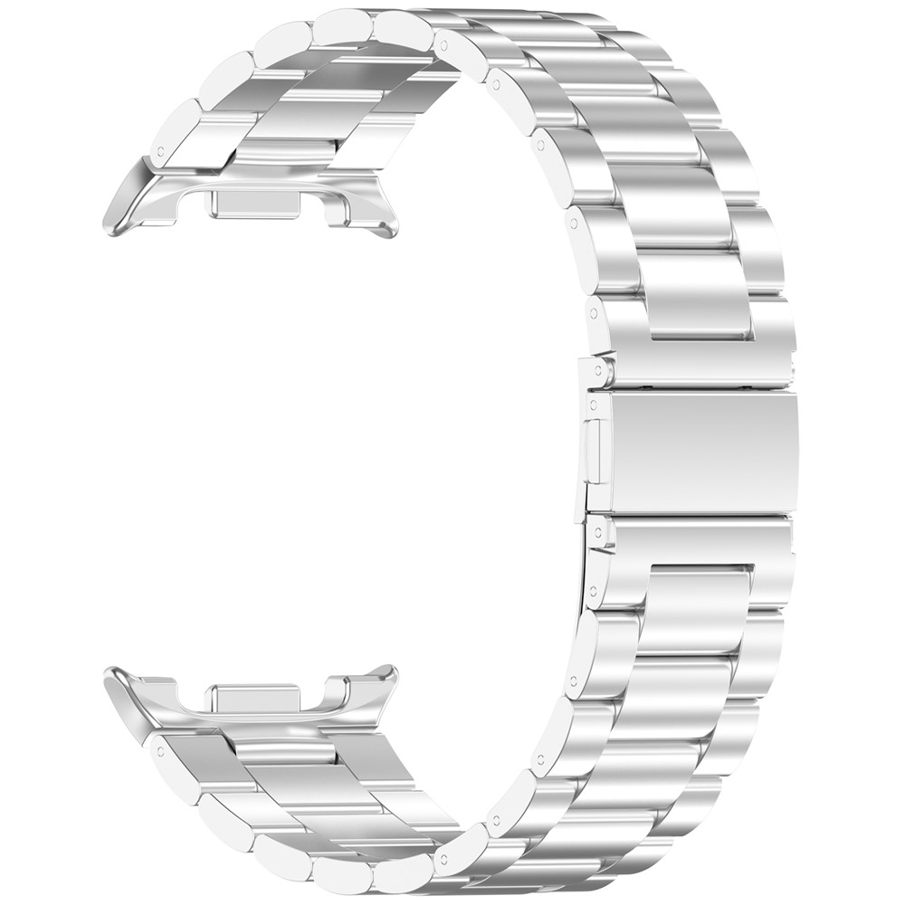  Galaxy Watch 8 46/44/40 mm Armband Rostfritt Stål Silver - Teknikhallen.se