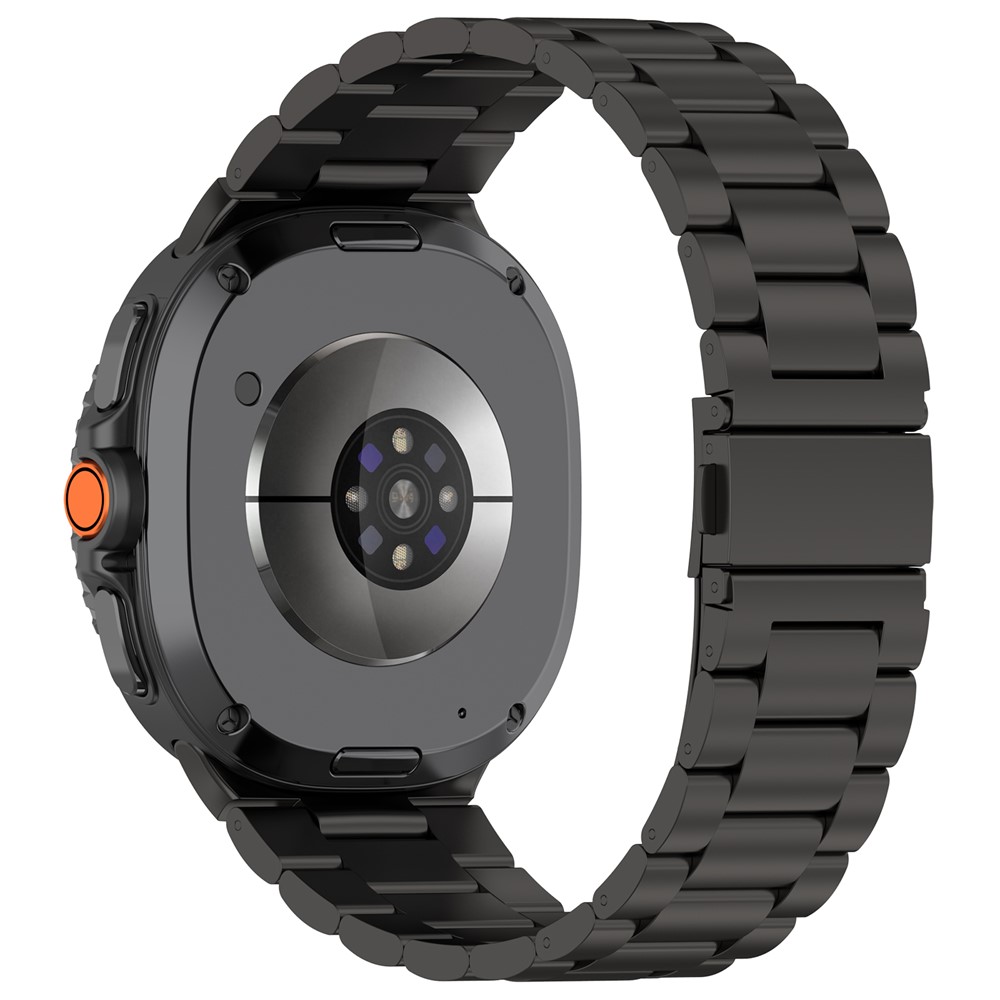  Galaxy Watch 8 46/44/40 mm Armband Rostfritt Stål Svart - Teknikhallen.se