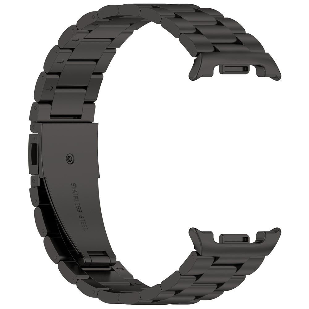  Galaxy Watch 8 46/44/40 mm Armband Rostfritt Stål Svart - Teknikhallen.se