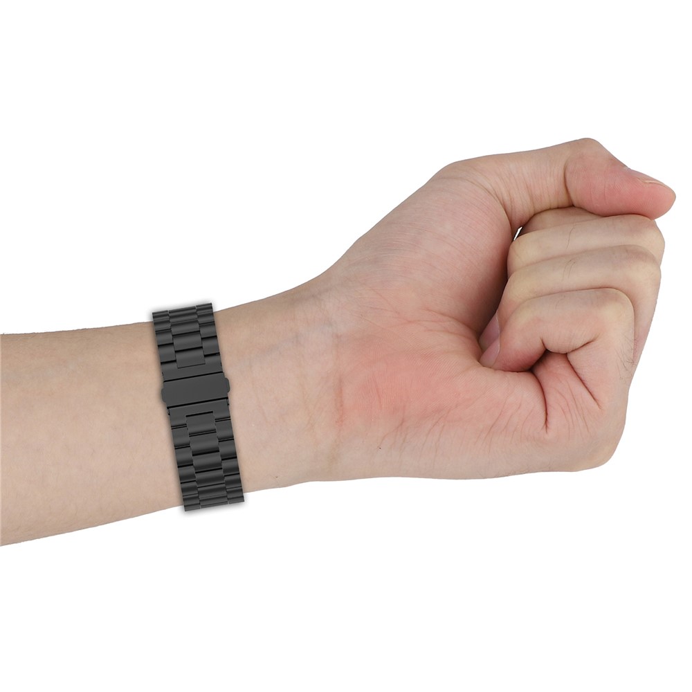  Galaxy Watch 8 46/44/40 mm Armband Rostfritt Stål Svart - Teknikhallen.se