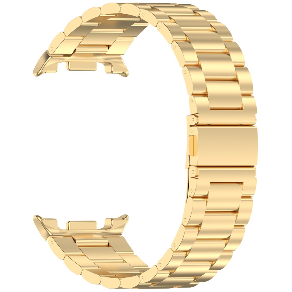  Galaxy Watch 8 46/44/40 mm Armband Rostfritt Stål Guld - Teknikhallen.se