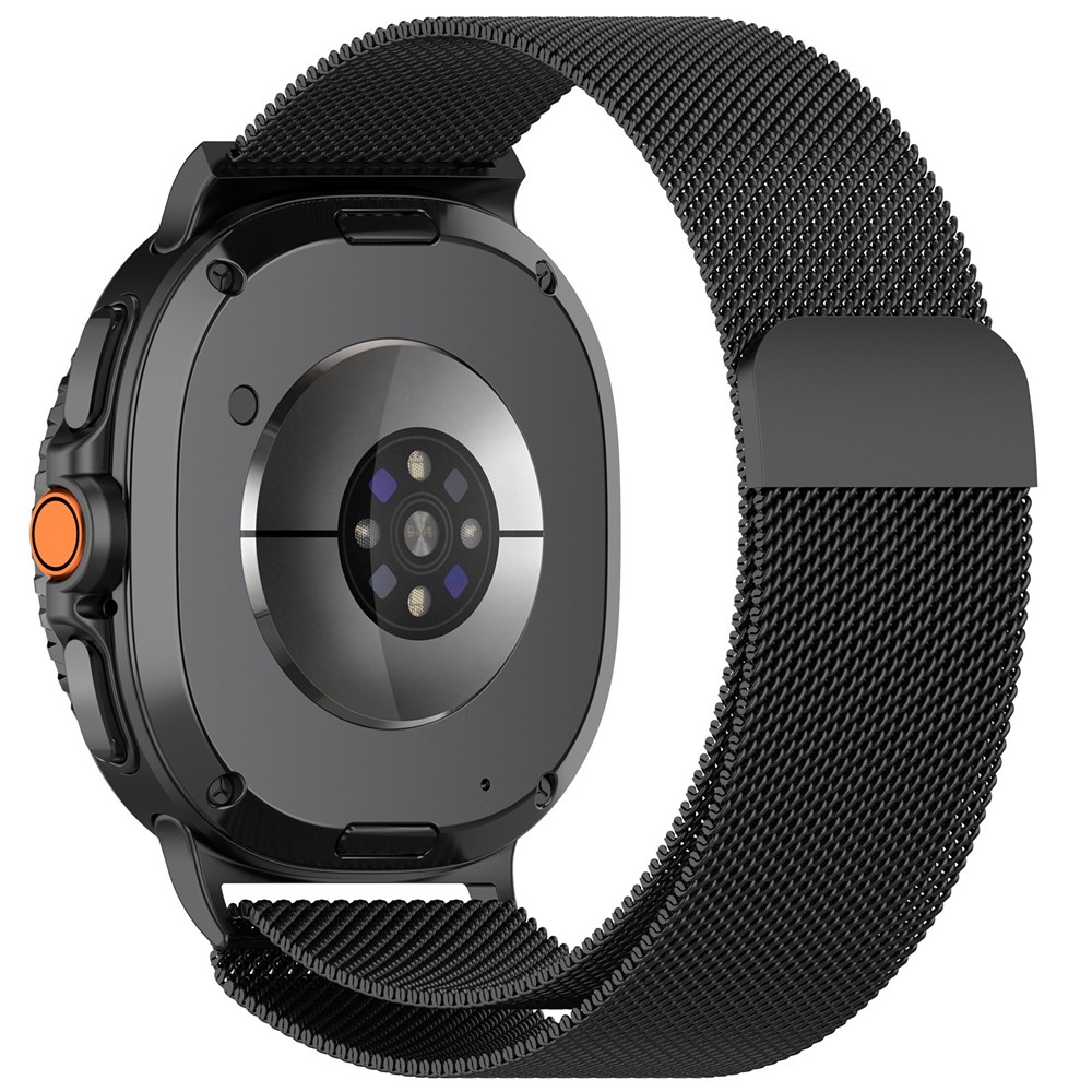  Galaxy Watch 8 46/44/40 mm Armband Milanese Loop Svart - Teknikhallen.se