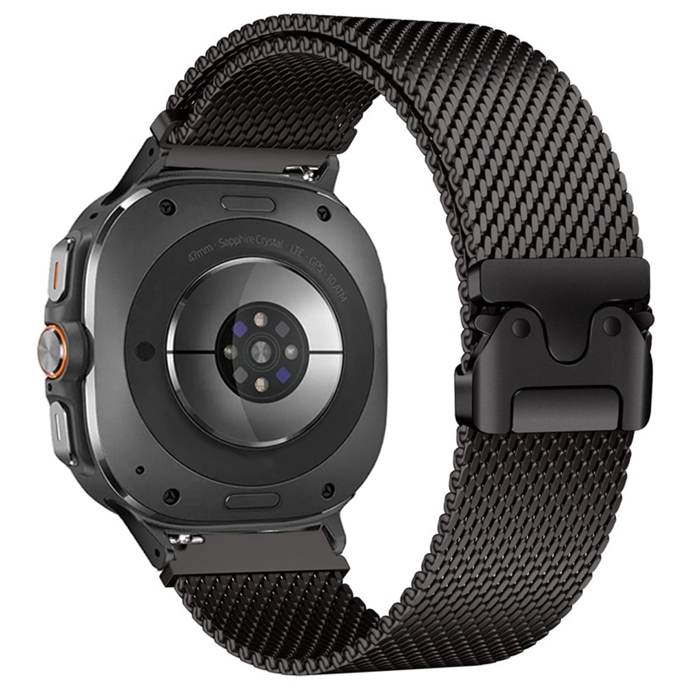  Galaxy Watch 8 46/44/40 mm Armband Milanese Svart - Teknikhallen.se
