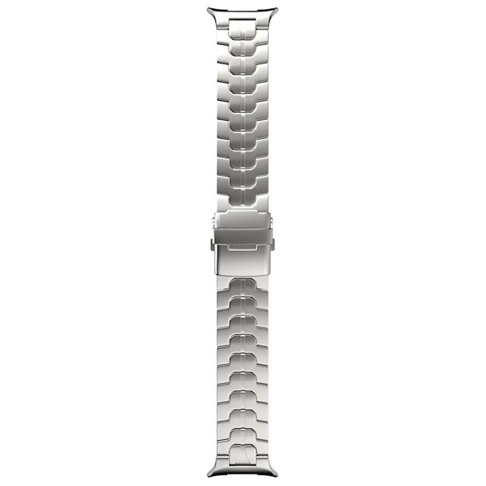  Samsung Galaxy Watch 8 46/44/40 mm Armband Metall Titanium - Teknikhallen.se