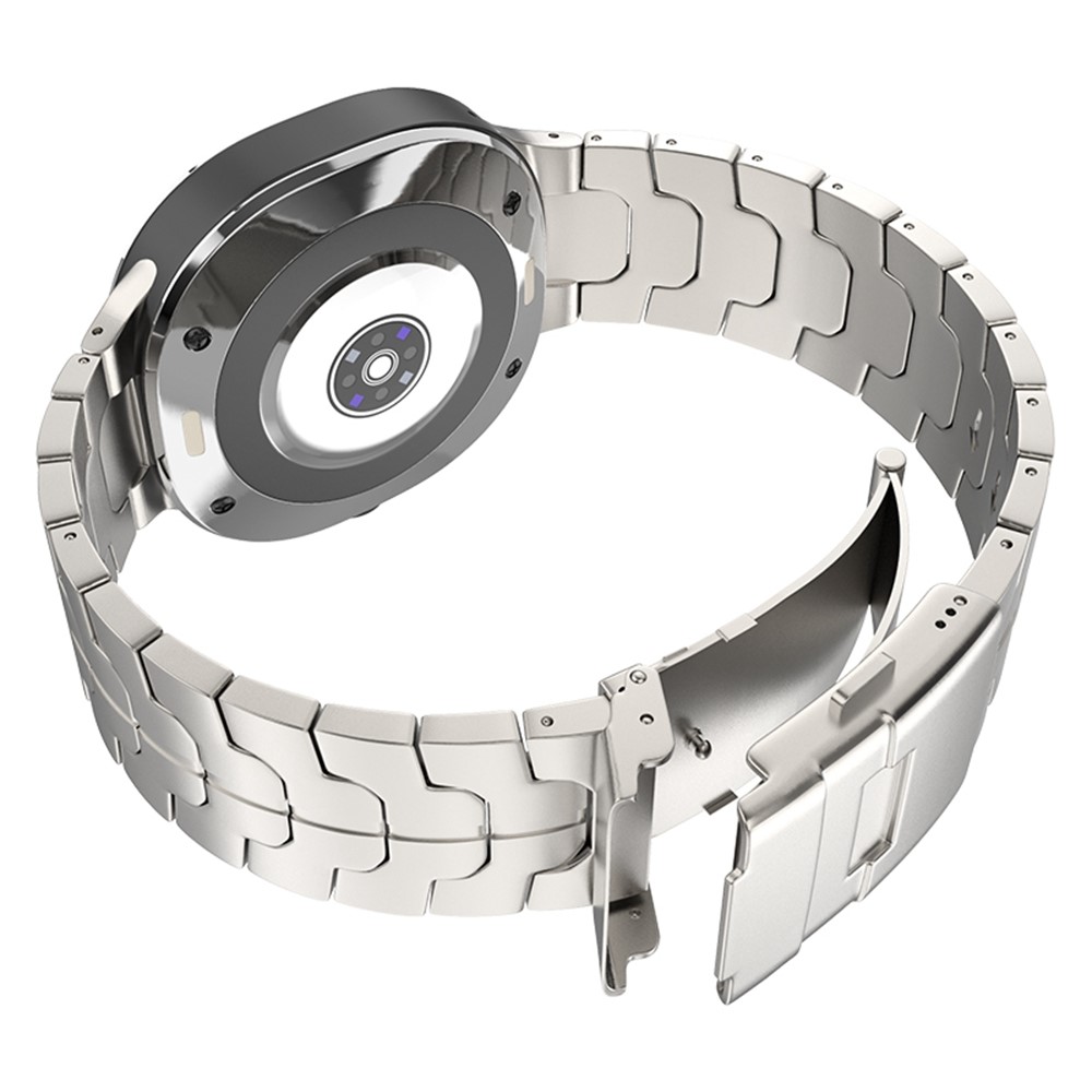  Samsung Galaxy Watch 8 46/44/40 mm Armband Metall Svart - Teknikhallen.se