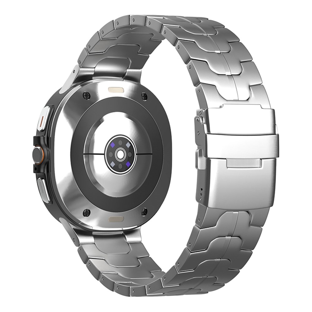 Samsung Galaxy Watch 8 46/44/40 mm Armband Metall Silver - Teknikhallen.se