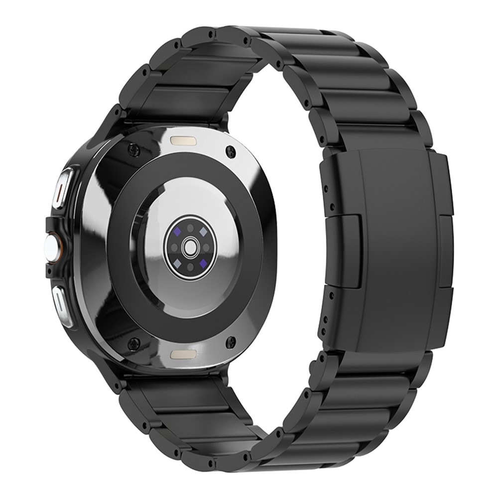  Samsung Galaxy Watch 8 46/44/40 mm Armband Metall Svart - Teknikhallen.se