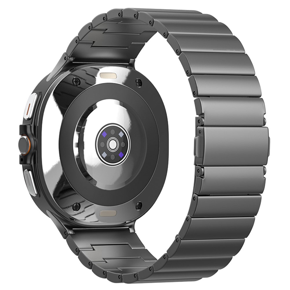  Samsung Galaxy Watch 8 46/44/40 mm Armband Metall Grå - Teknikhallen.se