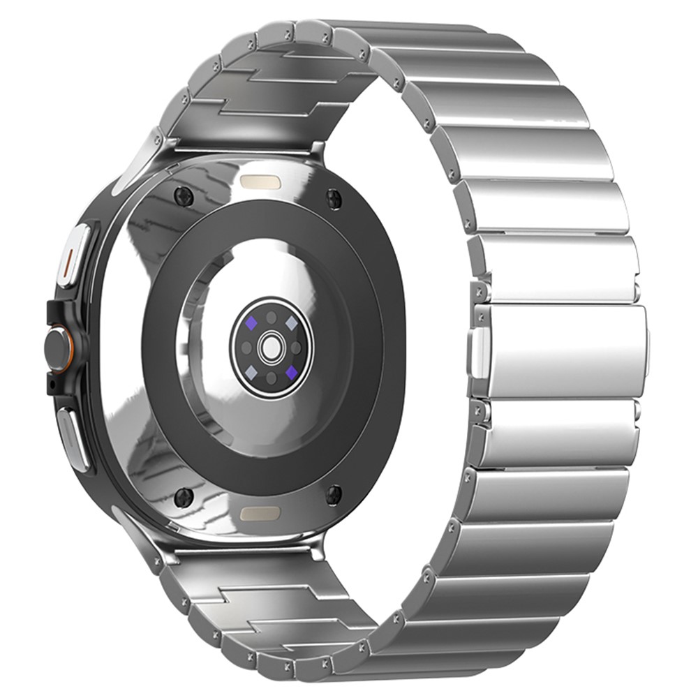  Samsung Galaxy Watch 8 46/44/40 mm Armband Metall Silver - Teknikhallen.se
