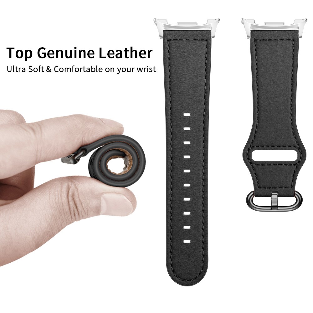 KALEBOL KALEBOL Galaxy Watch 8 46/44/40 mm Armband Äkta Läder - Teknikhallen.se