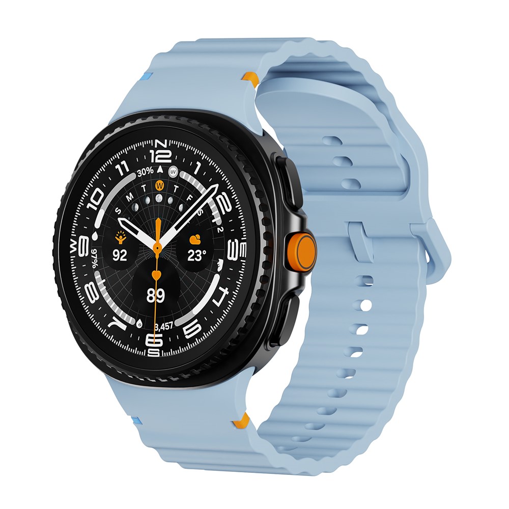 KALEBOL KALEBOL Galaxy Watch 8 46/44/40 mm Armband Wave Blå - Teknikhallen.se