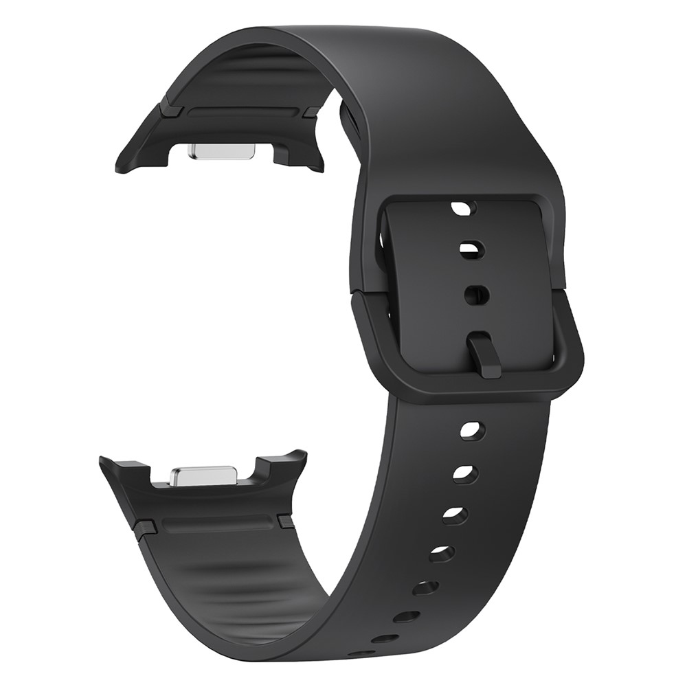 KALEBOL KALEBOL Galaxy Watch 8 46/44/40 mm Armband Silikon Svart - Teknikhallen.se
