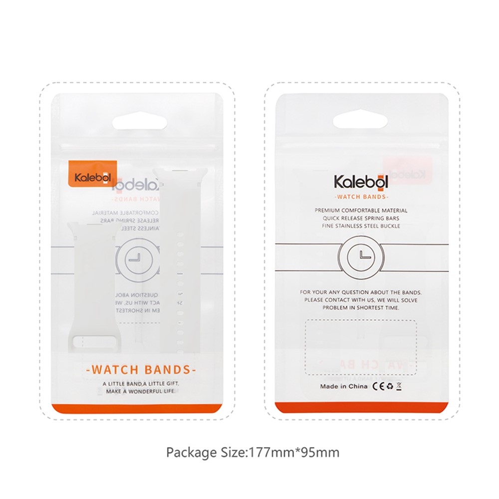 KALEBOL KALEBOL Galaxy Watch 8 46/44/40 mm Armband Silikon - Teknikhallen.se