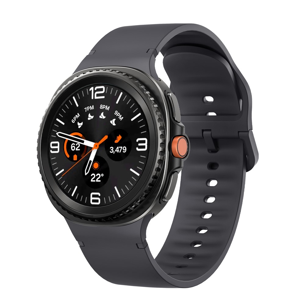 KALEBOL KALEBOL Galaxy Watch 8 46/44/40 mm Armband Silikon Grå - Teknikhallen.se