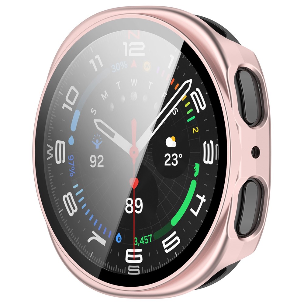  Samsung Galaxy Watch 8 40 mm Skal Med Skärmskydd Rosa - Teknikhallen.se