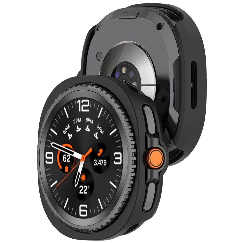  Samsung Galaxy Watch 8 46 mm Skal Svart - Teknikhallen.se