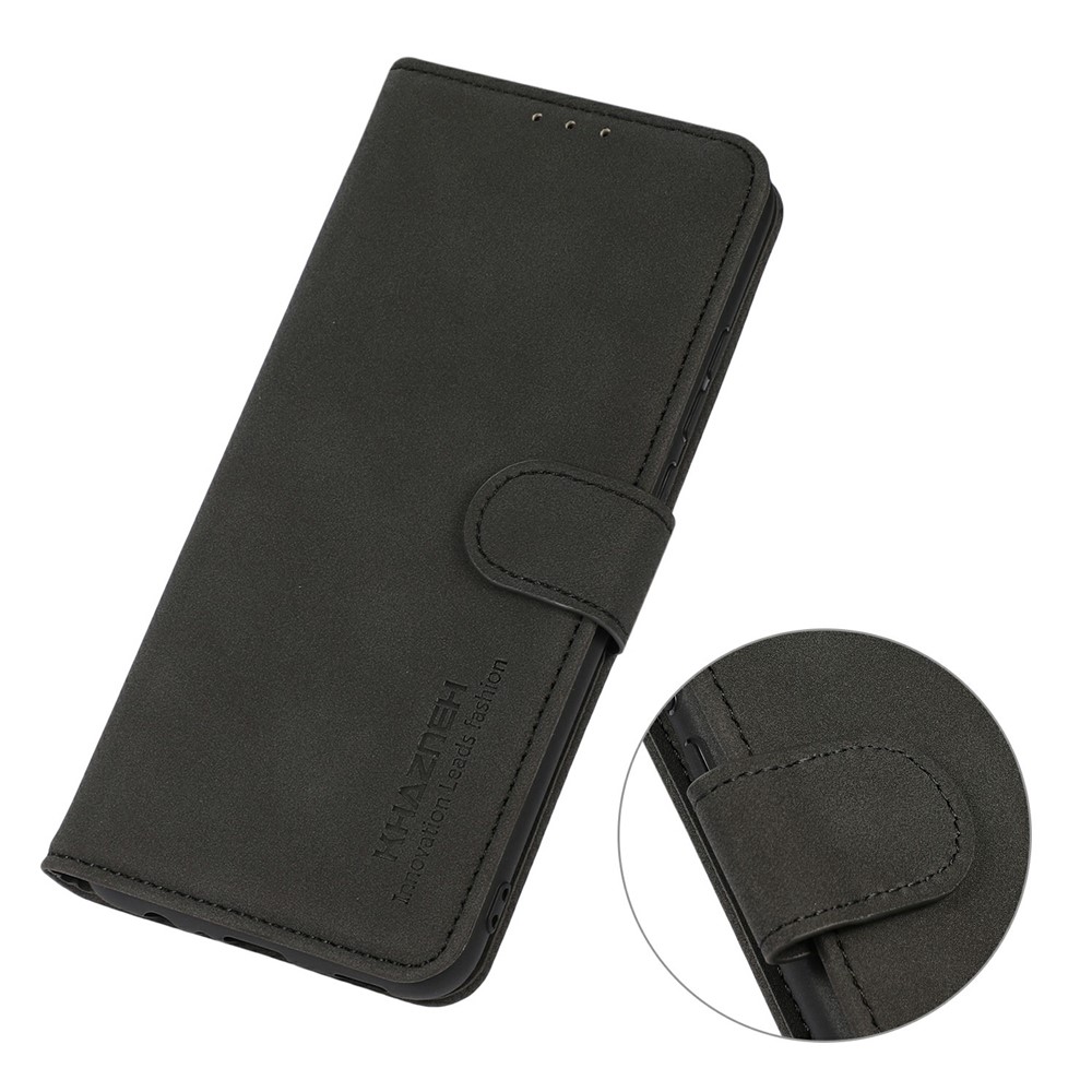 KHAZNEH KHAZNEH iPhone 17 Pro Fodral Läder Svart - Teknikhallen.se