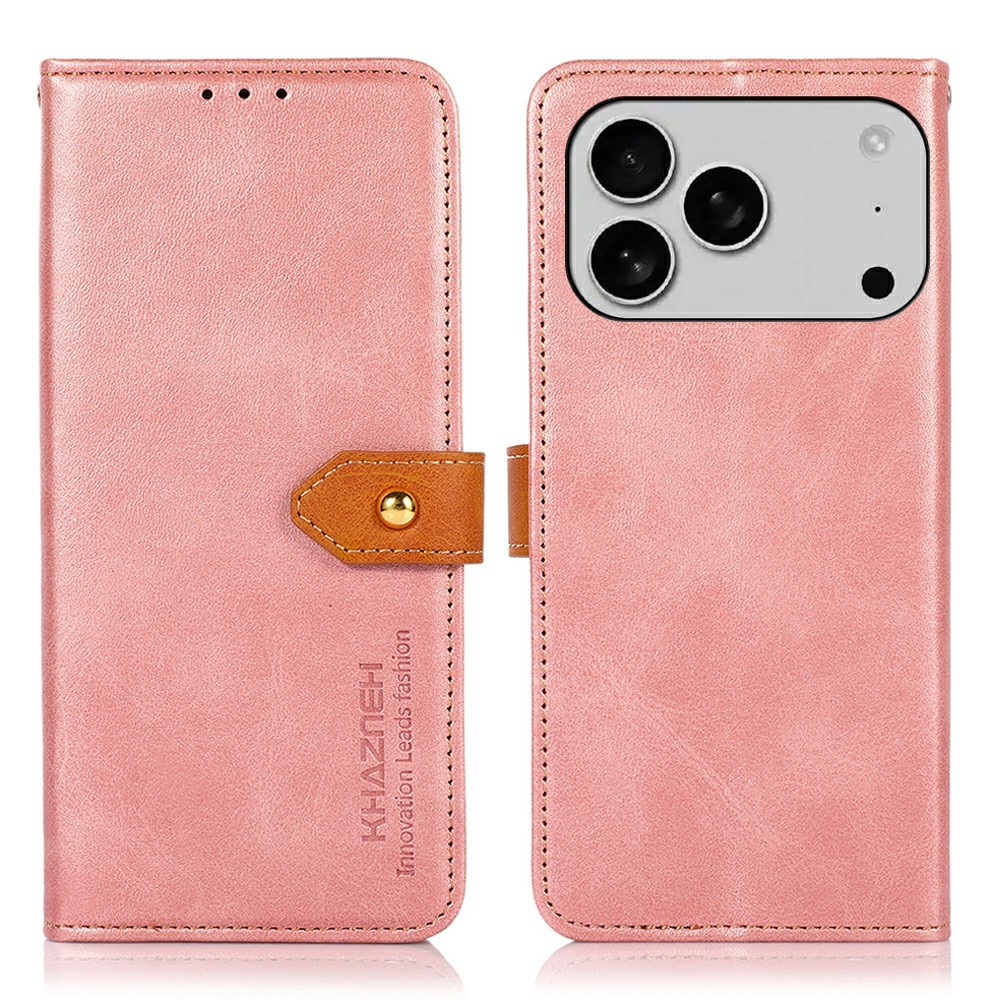 KHAZNEH KHAZNEH iPhone 17 Pro Fodral Dual Color Roséguld - Teknikhallen.se