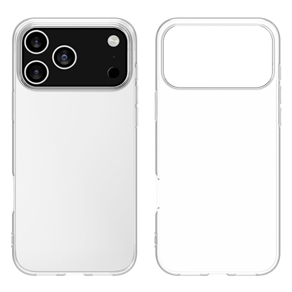  iPhone 17 Pro Skal Slim Fit TPU Transparent - Teknikhallen.se