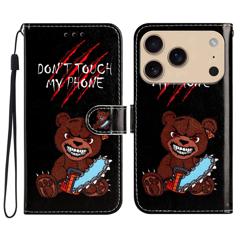  iPhone 17 Pro Fodral Med Tryck Dont Touch My Phone - Teknikhallen.se