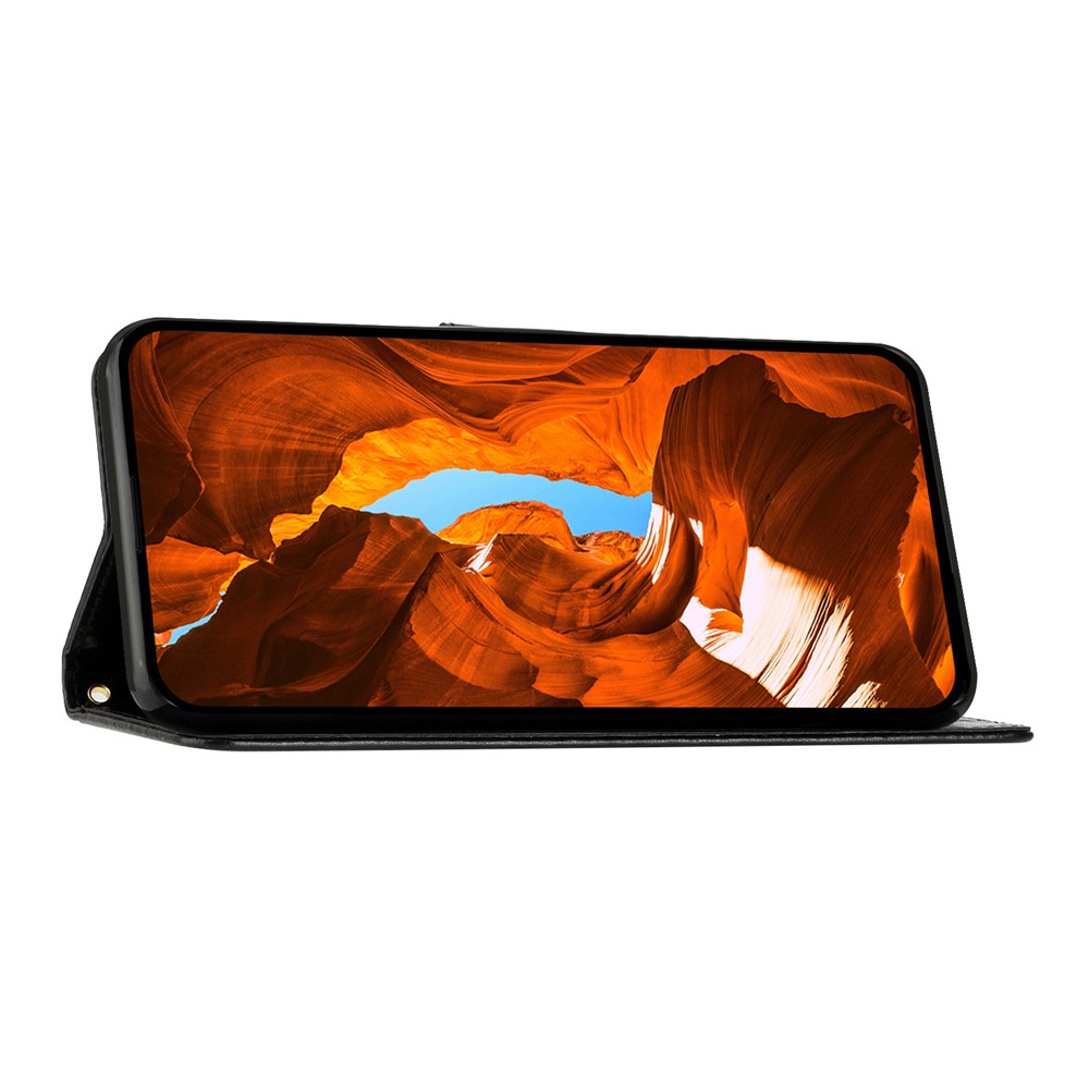  iPhone 17 Pro Fodral Med Blommigt Tryck Svart - Teknikhallen.se