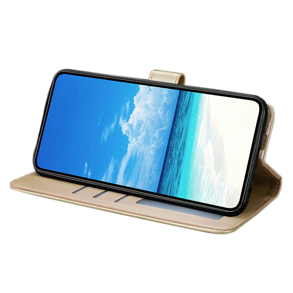  iPhone 17 Pro Fodral Med Fjäril Tryck Guld - Teknikhallen.se