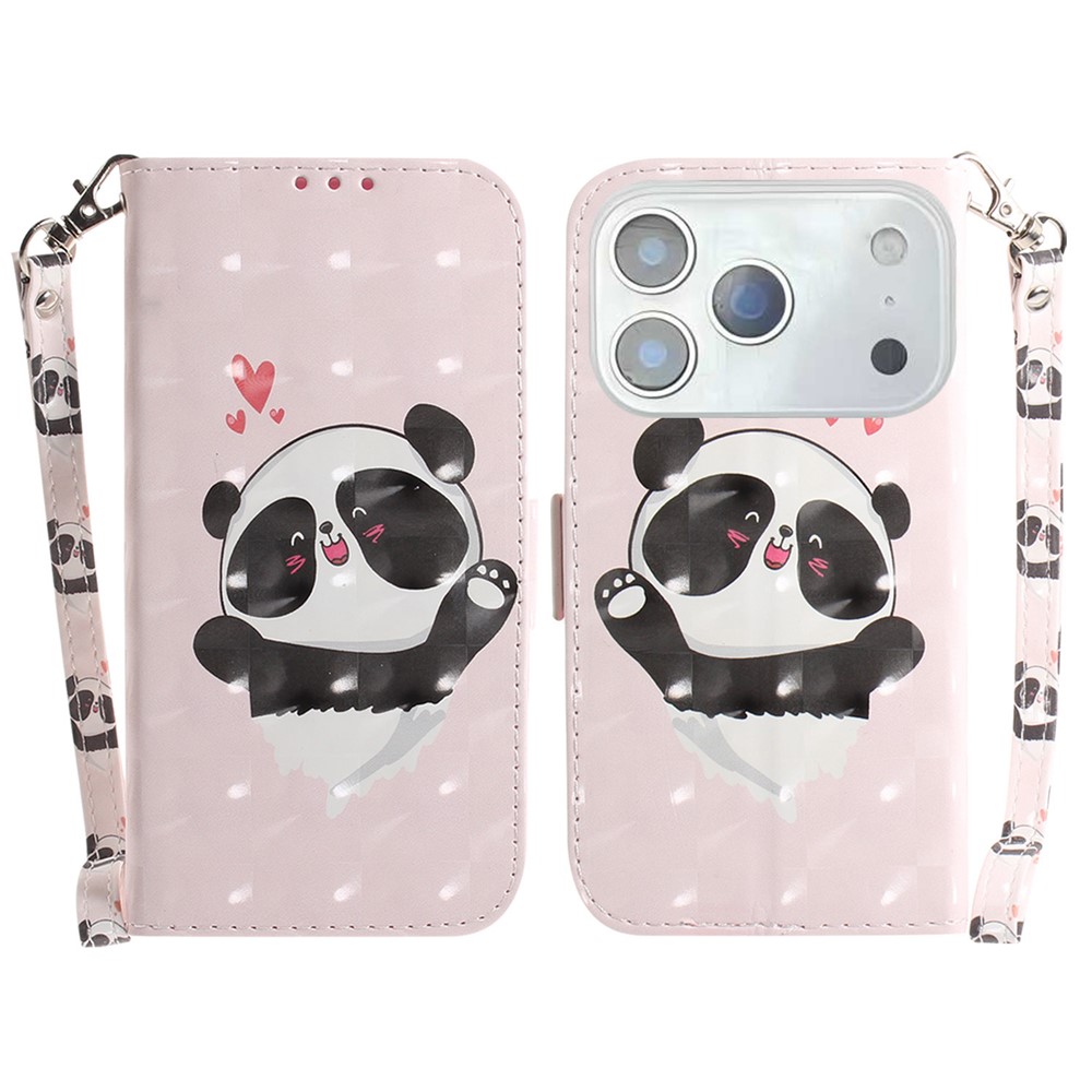  iPhone 17 Pro Fodral Med Tryck Panda - Teknikhallen.se