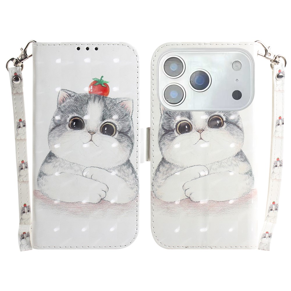  iPhone 17 Pro Fodral Med Tryck Gullig Katt - Teknikhallen.se