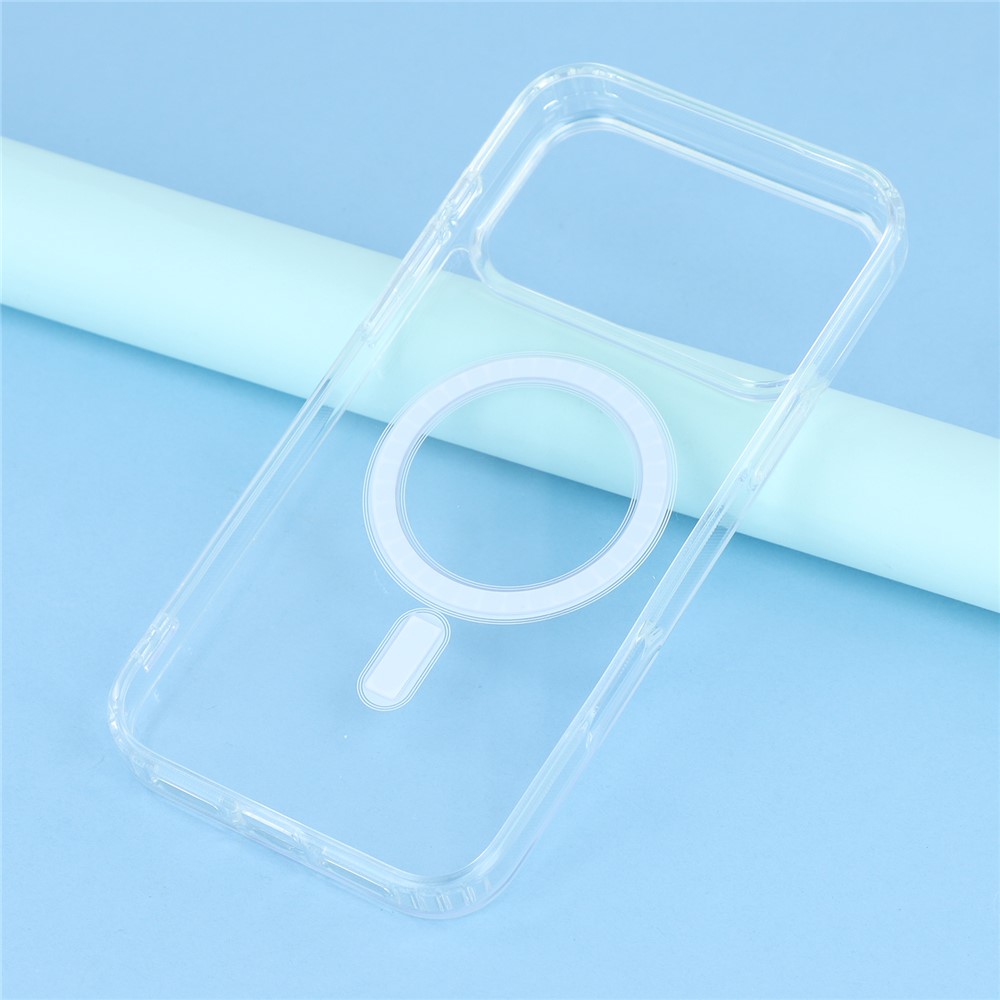  iPhone 17 Pro Skal MagSafe Hybrid Transparent - Teknikhallen.se
