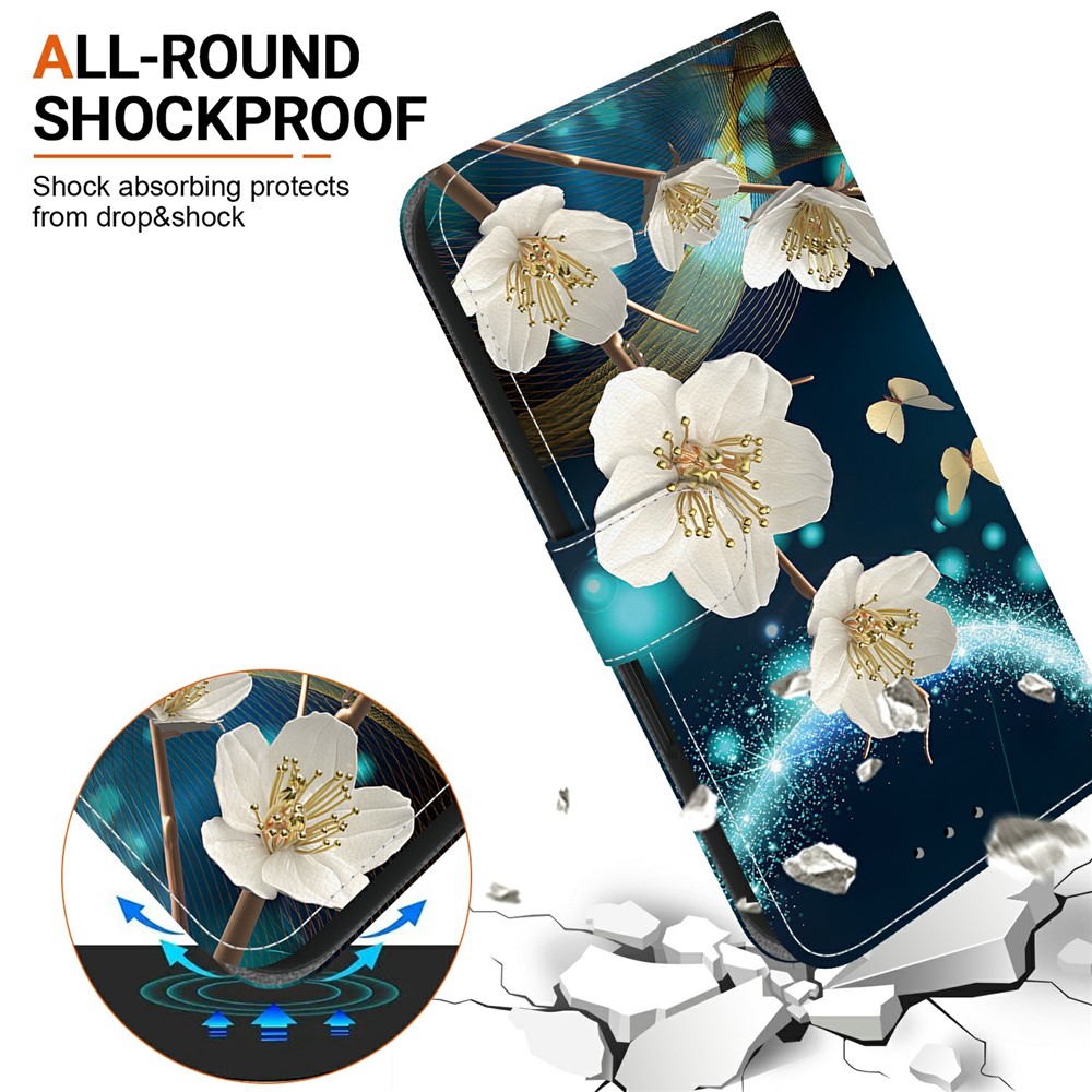  iPhone 17 Pro Fodral Med Tryck Blommor - Teknikhallen.se